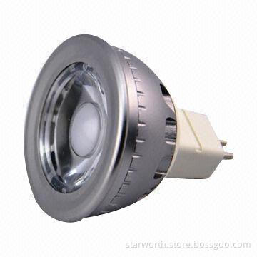 LED Lighting, MR16, 5W, 80Ra, 2,700, 4,500, 5,700K, 80lm/W, CB, CE, RoHS Marks